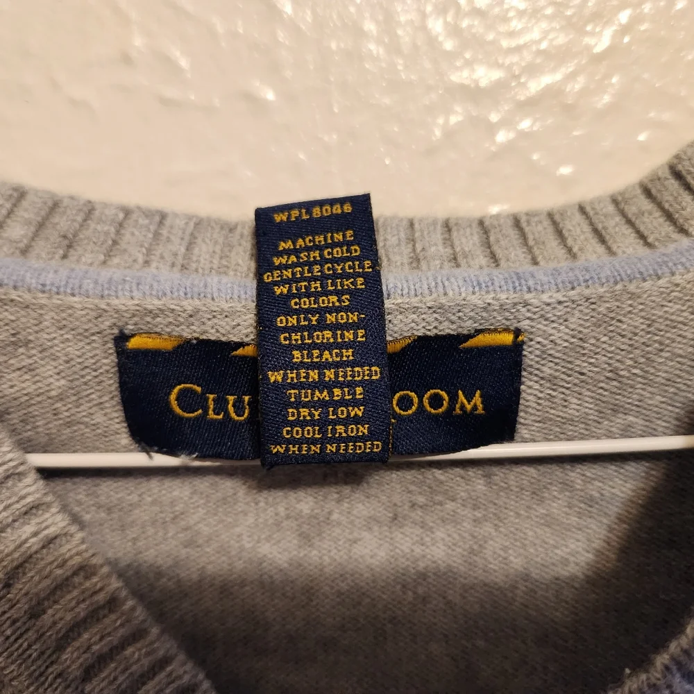 Club Room Argyle Small Vest - Picture 3 of 4
